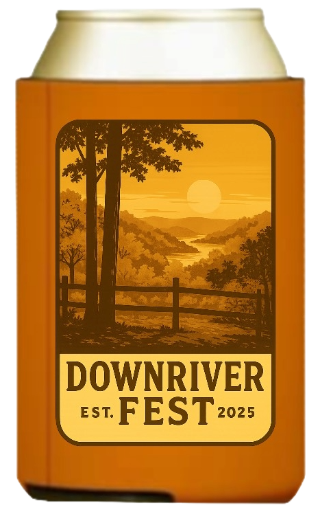 Autumn Downriver Fest Koozie