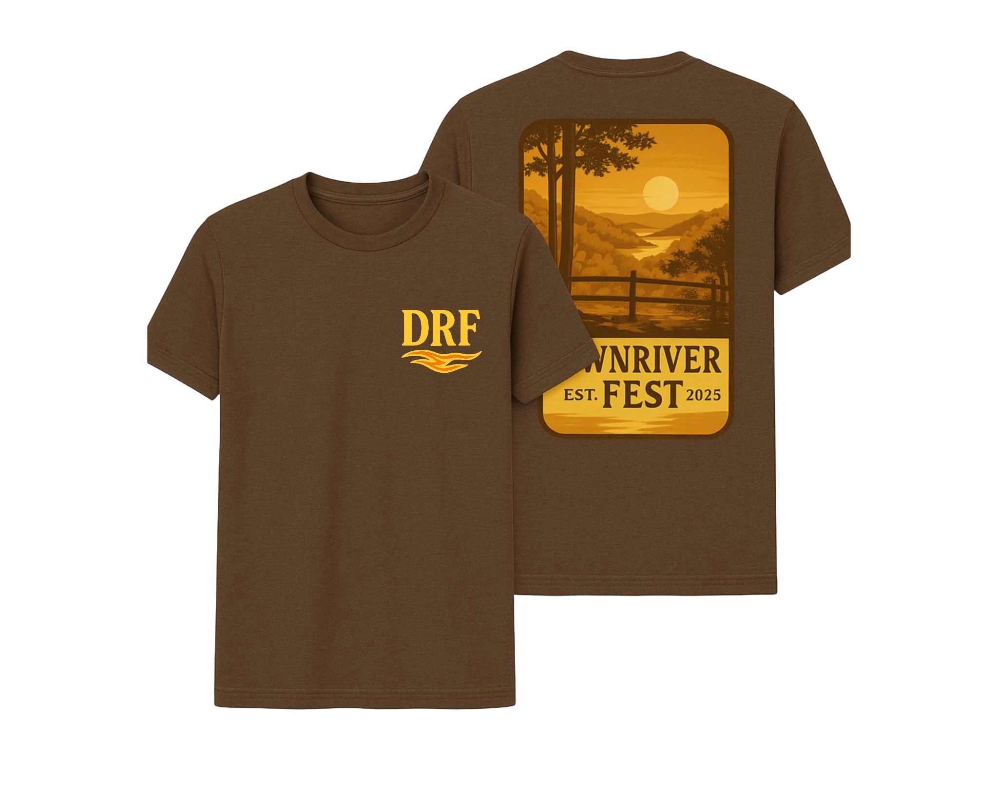 Brown Downriver Fest T-Shirt